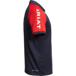 Ariat Mens Team 3.0 Polo Shirt 10030355 - Navy -Equestrian Clothing Sales Ariat Mens Team 3.0 Polo Shirt 10030355 Navy 6.700x700