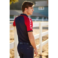 Ariat Mens Team 3.0 Polo Shirt 10030355 - Navy -Equestrian Clothing Sales Ariat Mens Team 3.0 Polo Shirt 10030355 Navy 9.700x700