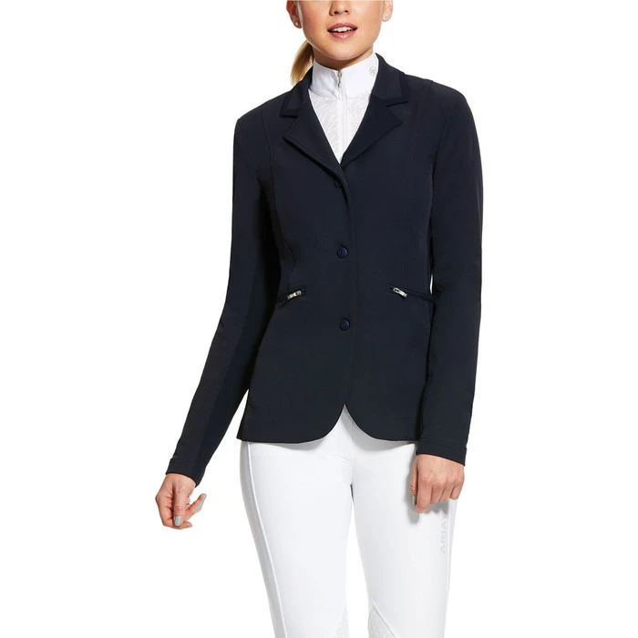 Ariat Womens Galatea Show Coat 10030558 - Navy 3 Ariat Womens Galatea Show Coat 10030558 - Navy