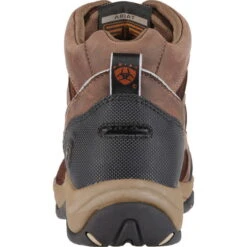 Ariat Womens Terrain Zip H20 Paddock & Yard Boots Distressed Brown -Equestrian Clothing Sales Ariat Womens Terrain Zip H20 20Boots Distressed Brown back.700x700