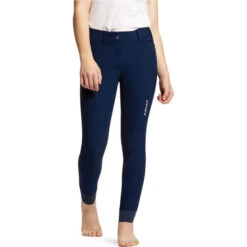 Ariat Youth Tri Factor EQ Grip Knee Patch Breeches 10030996 - Navy