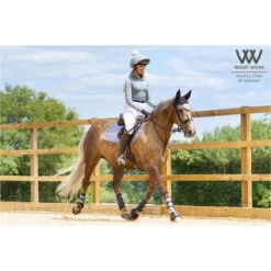 Woof Wear Womens Performance Riding Shirt - Brushed Steel Colour Brushed Steel -Equestrian Clothing Sales Brushed20Steel202.700x700 1