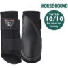 Equilibrium Tri-Zone Brushing Boots Black -Equestrian Clothing Sales Brushing Boots horse and hound rating.700x700