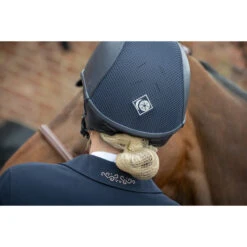 2022 Charles Owen AYR8 Plus Leather Look Helmet Midnight Blue Colour Midnight Blue -Equestrian Clothing Sales CHARLES OWEN MARCH20 22168.700x700