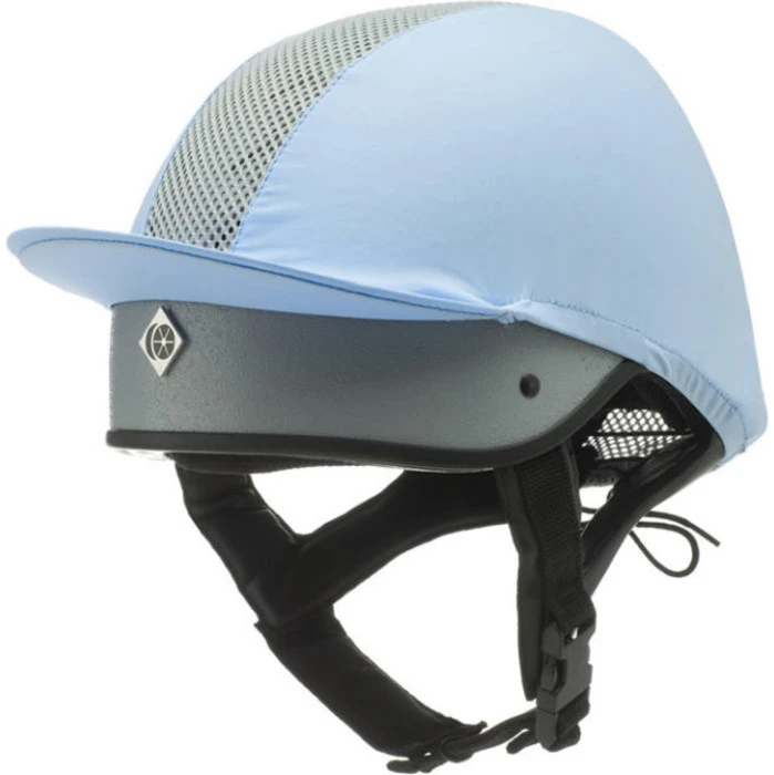 Charles Owen Esme JS1 Pro Riding Skull & Headband - Baby Blue 3 Charles Owen Esme JS1 Pro Riding Skull & Headband - Baby Blue