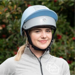 Charles Owen Esme JS1 Pro Riding Skull & Headband - Baby Blue 8 Charles Owen Esme JS1 Pro Riding Skull & Headband - Baby Blue -Equestrian Clothing Sales Charles Esme JS1 Pro Riding Skull Baby Blue 2.700x700