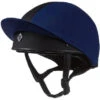 Charles Owen Pro II Plus Helmet Silk - Navy Colour Navy -Equestrian Clothing Sales Charles Owen Pro II Plus Helmet Silk Navy.700x700