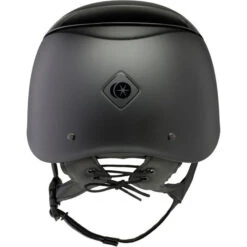 Charles Owen Luna Wide Peak Helmet & Free Headband LUNAWPBMBG - Black Matt / Black Gloss -Equestrian Clothing Sales Charles20Owen20Luna20Helmet20LUNABMBG20Black20Matt20Black20Gloss back.700x700