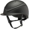 Charles Owen Luna Helmet & Headband LUNABMBM - Black Matt -Equestrian Clothing Sales Charles20Owen20Luna20Helmet20LUNABMBM20Black20Matt side.700x700