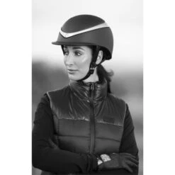 Charles Owen Halo Helmet & Headband HALOBS - Black / Platinum 12 Charles Owen Halo Helmet & Headband HALOBS - Black / Platinum -Equestrian Clothing Sales Copy20of20A2I5993 HR Mono.700x700 1