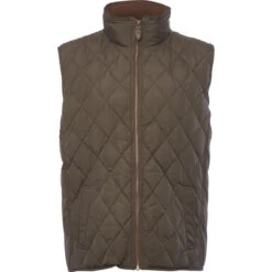 Dubarry Mens Davis Quilted Gilet Olive -Equestrian Clothing Sales Dubarry Mens Davis Quilted Gilet Olive 3.700x700