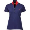 Dublin Womens Lily Cap Sleeve Polo Top - True Navy Colour True Navy