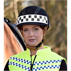 Equisafety Polite Hatband Black