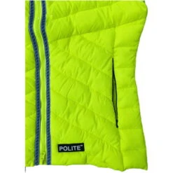 2022 Equisafety Polite Hi Vis Fitted Gilet POL-G - Yellow -Equestrian Clothing Sales Equisafety Polite Hi Vis Fitted Gilet POL G Yellow 5.700x700