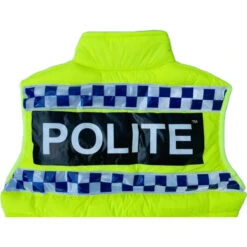 2022 Equisafety Polite Hi Vis Fitted Gilet POL-G - Yellow -Equestrian Clothing Sales Equisafety Polite Hi Vis Fitted Gilet POL G Yellow 6.700x700