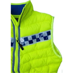 2022 Equisafety Polite Hi Vis Fitted Gilet POL-G - Yellow -Equestrian Clothing Sales Equisafety Polite Hi Vis Fitted Gilet POL G Yellow.700x700
