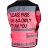 2022 Equisafety Child Hi-Vis Waistcoat CHPPWS - Pink