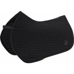 2021 Eskadron Cotton Compact Saddle Cloth 2180 85 412 290 - Black