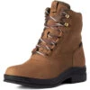 2022 Ariat Womens Harper Waterproof Boot 10038294 - Dark Earth Colour Dark Earth -Equestrian Clothing Sales F21 WMS ENGL 10038294 3 4 front.700x700