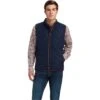 2022 Ariat Mens Woodside Vest 10042101 - Navy -Equestrian Clothing Sales F22 MNS ENGL 10042101 front.700x700
