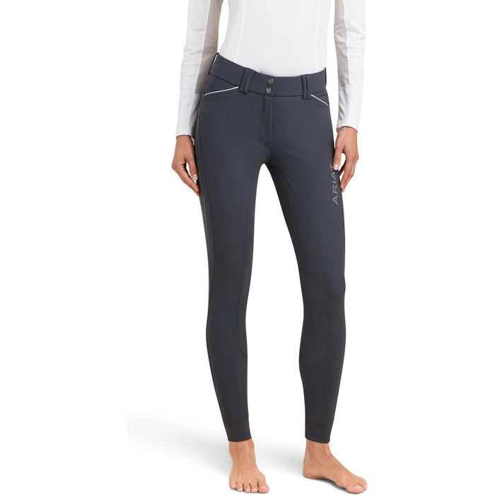 2022 Ariat Womens Tri Factor Lumina Grip Full Seat Breech 10041258 - Ebony 3 2022 Ariat Womens Tri Factor Lumina Grip Full Seat Breech 10041258 - Ebony