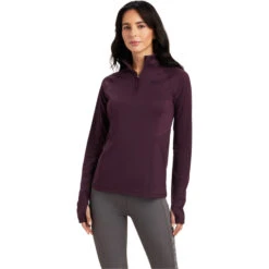 2022 Ariat Womens Lumina Lowell Long Sleeve Baselayer 10041344 - Mulberry