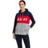 2022 Ariat Womens Rabere Team Hoodie 10041392 - Navy
