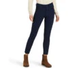 2022 Ariat Womens Marlow Pant 10042085 - Navy -Equestrian Clothing Sales F22 WMS ENGL 10042085 front.700x700