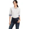 2022 Ariat Womens Tomales Shirt 10042095 - Bit Print 2 2022 Ariat Womens Tomales Shirt 10042095 - Bit Print -Equestrian Clothing Sales F22 WMS ENGL 10042095 front.700x700