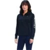 2022 Ariat Womens TEK 1/2 Zip Hoodie 10041676 - Black 2 2022 Ariat Womens TEK 1/2 Zip Hoodie 10041676 - Black -Equestrian Clothing Sales F22 WMS WEST 10041676 front.700x700