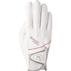 Roeckl Madrid Riding Gloves White