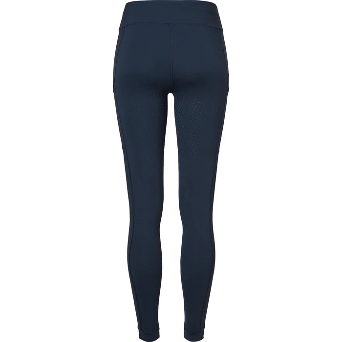 Mountain Horse Womens Flora Full Seat Tech Tights - Dark Navy Colour Dark Navy 4 Mountain Horse Womens Flora Full Seat Tech Tights - Dark Navy Colour Dark Navy - Image 2