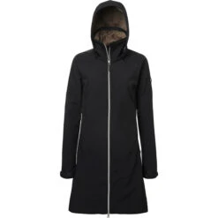 Mountain Horse Womens Stella Softshell Parka Jacket 33250 - Black Colour Black