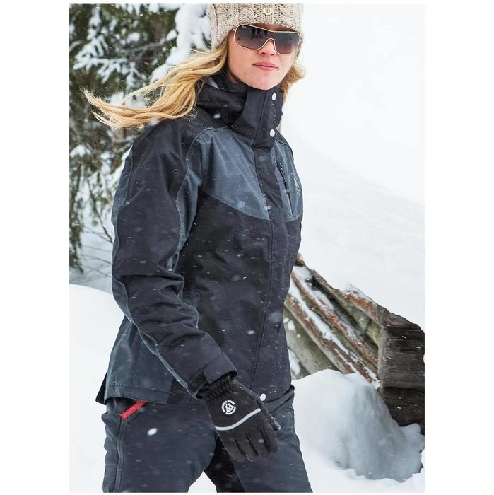 2020 Mountain Horse Womens Comfy Gloves 07046010 - Black 4 2020 Mountain Horse Womens Comfy Gloves 07046010 - Black - Image 2