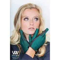 Woof Wear Zennor Riding Gloves - Ocean Colour Ocean -Equestrian Clothing Sales Ocean20lifestyle.700x700
