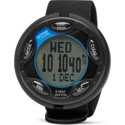 2022 Optimum Time OE Series 14R Rechargeable Jumbo Event Watch OE1461R - Black Colour Black