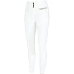 2022 Pikeur Womens Candela Grip Breeches 7814 - White Colour White