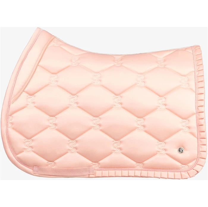 2023 PS Of Sweden Ruffle Jump Saddle Pad 1110-058 - Peach 3 2023 PS Of Sweden Ruffle Jump Saddle Pad 1110-058 - Peach