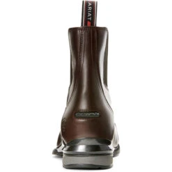 Ariat Womens Devon Nitro Zip Paddock Boots Wax Chocolate -Equestrian Clothing Sales S19 WMS ENGL Couto 10027238 heel.700x700