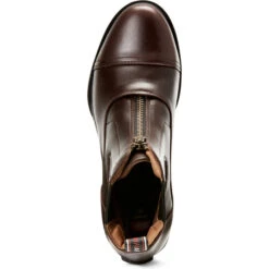 Ariat Womens Devon Nitro Zip Paddock Boots Wax Chocolate -Equestrian Clothing Sales S19 WMS ENGL Couto 10027238 toe.700x700