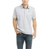 2023 Ariat Mens Medal Button Polo 10035392 - Heather Grey -Equestrian Clothing Sales S21 ENGL MNS 10035392 front.700x700