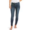 Ariat Womens Halo Denim Full Seat Breech 10035312 -Equestrian Clothing Sales S21 WMS ENGL 10035312 front.700x700