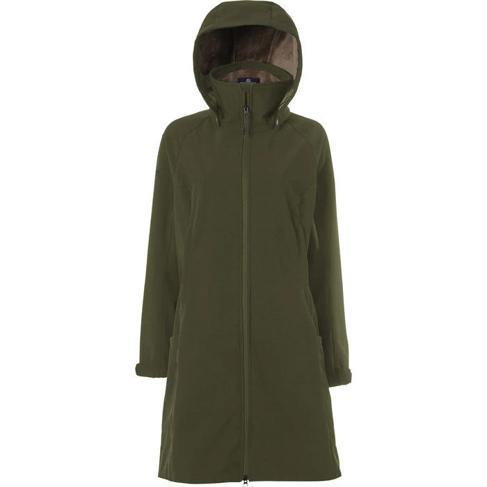 2022 Mountain Horse Womens Stella Softshell Parka 33250 - Green Colour Green 3 2022 Mountain Horse Womens Stella Softshell Parka 33250 - Green Colour Green