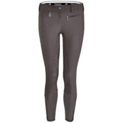 Pikeur Womens Lucinda Breeches Grey McCrown Seat Grey