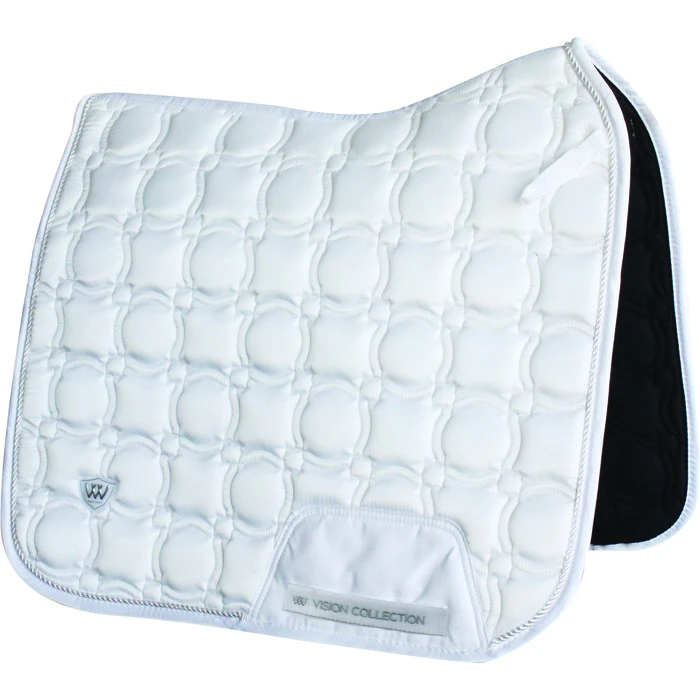 Woof Wear Vision Dressage Pad - White Colour White 3 Woof Wear Vision Dressage Pad - White Colour White