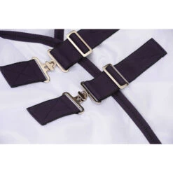 Weatherbeeta Comfitec Essential Mesh Combo Neck Fly Rug White / Purple -Equestrian Clothing Sales Weatherbeeta Comfitec Essential Mesh Combo Neck White 3.700x700