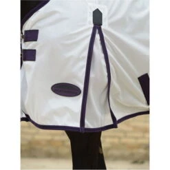 Weatherbeeta Comfitec Essential Mesh Combo Neck Fly Rug White / Purple -Equestrian Clothing Sales Weatherbeeta Comfitec Essential Mesh Combo Neck White 4.700x700