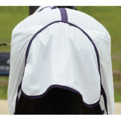 Weatherbeeta Comfitec Essential Mesh Combo Neck Fly Rug White / Purple -Equestrian Clothing Sales Weatherbeeta Comfitec Essential Mesh Combo Neck White 5.700x700