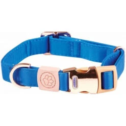 Weatherbeeta Elegance Dog Collar - Blue Colour Blue