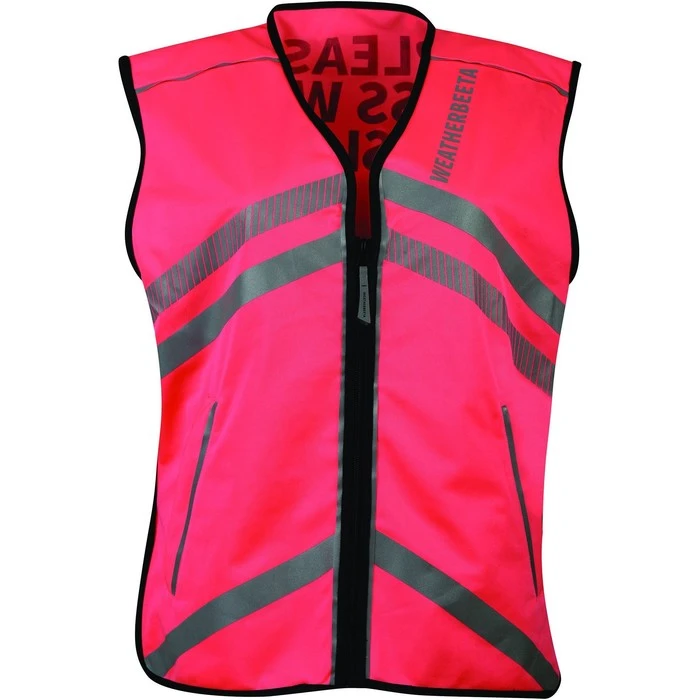 2022 Weatherbeeta Childrens Reflective Waistcoat 100526 - Pink 3 2022 Weatherbeeta Childrens Reflective Waistcoat 100526 - Pink